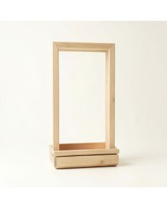 Field Bend Empty Vertical Garden Frame - Beige (synthetic illustration; no displayed measurements)
