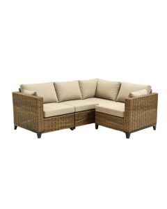 Dudu Patio Sectional With Cushions (synthetic illustration; no displayed measurements)
