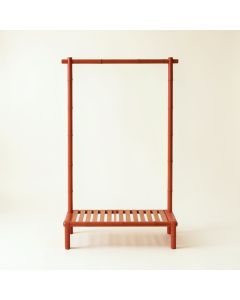 Flint Branch Empty Garment Rack - Terracotta (synthetic illustration; no displayed measurements)