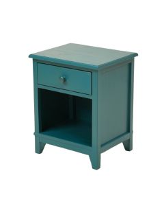 Onalaska 1 - Drawer Nightstand In Teal (synthetic illustration; no displayed measurements)