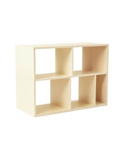 Dune Dale Desktop Shelving Unit - Cream