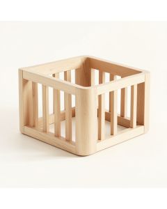 Summit Arc Empty Furniture-Style Pet Crate - Beige (synthetic illustration; no displayed measurements)
