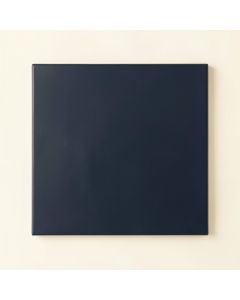 Field Bend Uninstalled Square Decorative Tile - Navy (synthetic illustration; no displayed measurements)