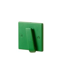 Juniper Bridge Wall-Mounted Robe Hook - Green (synthetic illustration; no displayed measurements)