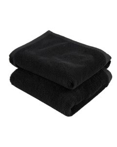 Glen Bridge Bath Towel - Black (synthetic illustration; no displayed measurements)