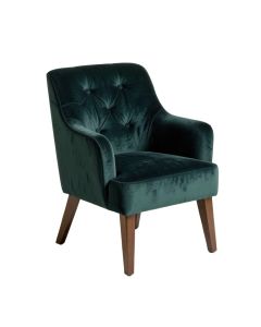 Danise Tufted Velvet Upholstered Parsons Chair (synthetic illustration; no displayed measurements)