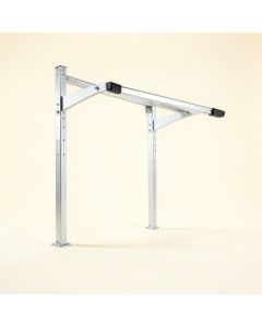 Hoist Ceiling Mounted Sports Rack (synthetic illustration; no displayed measurements)