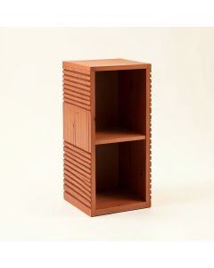 Cliff Arc Narrow Cubby Tower (synthetic illustration; no displayed measurements)