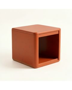 Elm Bend Side Table - Terracotta (synthetic illustration; no displayed measurements)