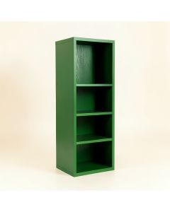 Alder Bridge Narrow Cubby Tower - Green (synthetic illustration; no displayed measurements)