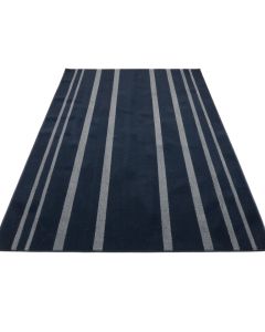 Heath Arc Rectangular Area Rug - Navy