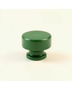 Stone Bend Cabinet Knob Without Packaging - Green (synthetic illustration; no displayed measurements)