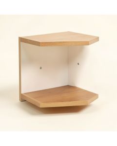 Aistrom 1 Piece Hexagon Wall Shelf (synthetic illustration; no displayed measurements)