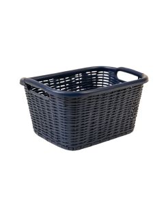 Briar Canyon Empty Storage Basket - Navy