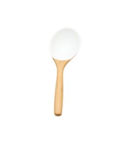 Alder Crest Cooking Spoon - White (synthetic illustration; no displayed measurements)