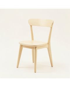 Elm Edge Dining Chair - Ivory (synthetic illustration; no displayed measurements)