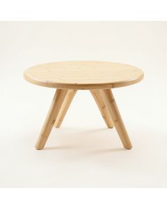 Vale Bend Patio Table - Beige (synthetic illustration; no displayed measurements)