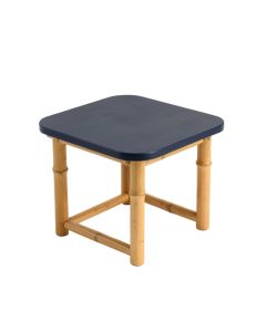 Juniper Branch Compact Balcony Table - Navy