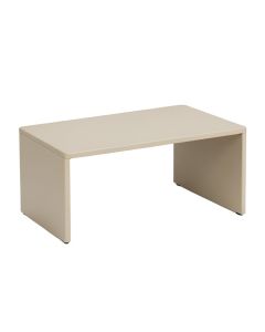 Elm Crest Desktop Monitor Riser - Beige (synthetic illustration; no displayed measurements)
