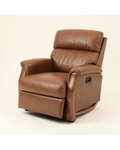 Gange 35.5 '' Wide Faux Leather Power Lift Assist Standard Recliner With Massager (synthetic illustration; no displayed measurements)