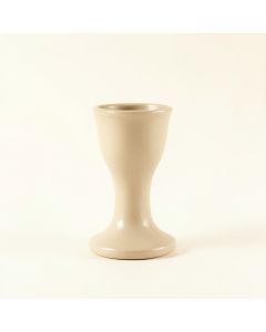 Fern Bend Empty Candle Holder - Beige (synthetic illustration; no displayed measurements)