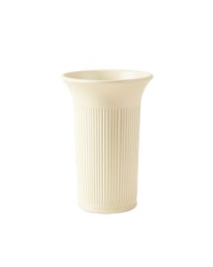 Ridge Crest Empty Decorative Vase - Ivory