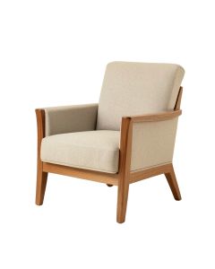Angus 25 '' Wide Polyester Wingback Chair