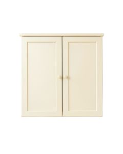 Dune Brook Wall-Mounted Laundry Cabinet - Cream (synthetic illustration; no displayed measurements)