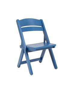 Stone Brook Folding Outdoor Chair - Blue (synthetic illustration; no displayed measurements)