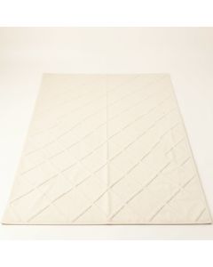 Olive Branch Rectangular Area Rug - Ivory (synthetic illustration; no displayed measurements)