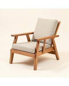 Patio Chair With Cushions (synthetic illustration; no displayed measurements)