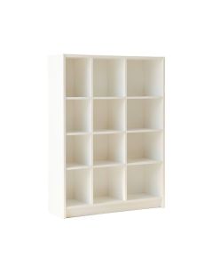Vale Canyon Freestanding Bookcase - White (synthetic illustration; no displayed measurements)