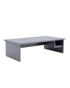 Wren Bend Desktop Monitor Riser - Gray