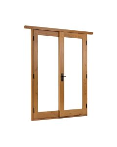 Glass Sliding Closet Doors With Installation Hardware Kit