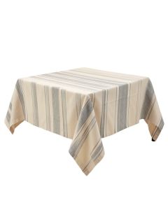 Cannady Striped 100 % Cotton Tablecloth