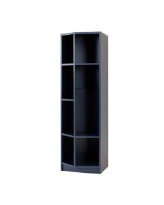 Bay Arc Narrow Cubby Tower (synthetic illustration; no displayed measurements)