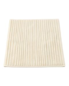 Moss Bend Bath Mat - Ivory (synthetic illustration; no displayed measurements)