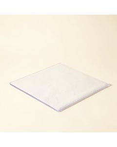 Polycarbonate Medium Pile Carpet Straight Edge Chair Mat (synthetic illustration; no displayed measurements)