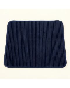 Laurel Crest Bath Mat - Navy (synthetic illustration; no displayed measurements)