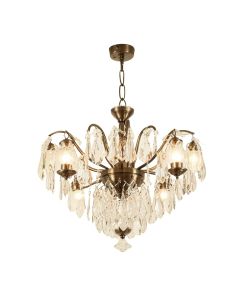 Bellefonte Shaded Tiered Chandelier - Alder Collection (synthetic illustration; no displayed measurements)