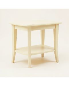 Sage Falls Side Table - Cream (synthetic illustration; no displayed measurements)