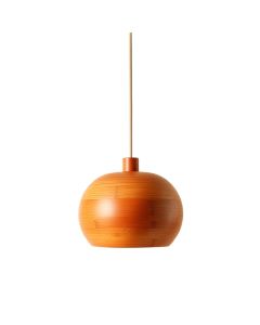 Holly Bend Pendant Light Suspended From One Plain Cable - Terracotta (synthetic illustration; no displayed measurements)