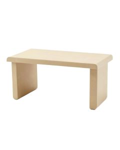Alder Field Desktop Monitor Riser - Beige (synthetic illustration; no displayed measurements)