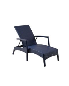 Rowan Bluff Outdoor Lounge Chair - Navy (synthetic illustration; no displayed measurements)