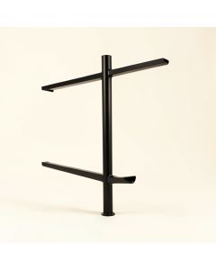 Heavy Duty Wall Mounted Ski/Snowboard Rack (synthetic illustration; no displayed measurements)