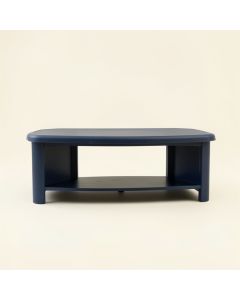 Clay Arc Narrow Outdoor Storage Bench (synthetic illustration; no displayed measurements)