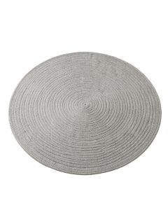 Moss Bridge Round Area Rug - Gray (synthetic illustration; no displayed measurements)