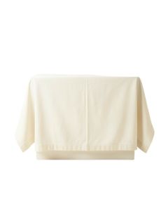 Shore Crest Flat Bed Sheet - Ivory