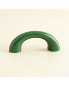 Cliff Bluff Cabinet Handle Without Packaging - Green (synthetic illustration; no displayed measurements)
