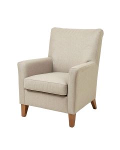 Lefebre 25.25 '' Wide Linen Slipcovered Wingback Chair (synthetic illustration; no displayed measurements)
